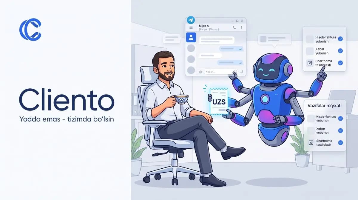 Biznes jarayonlarini avtomatlashtirish: qaysi ishlarni robotga topshirish kerak